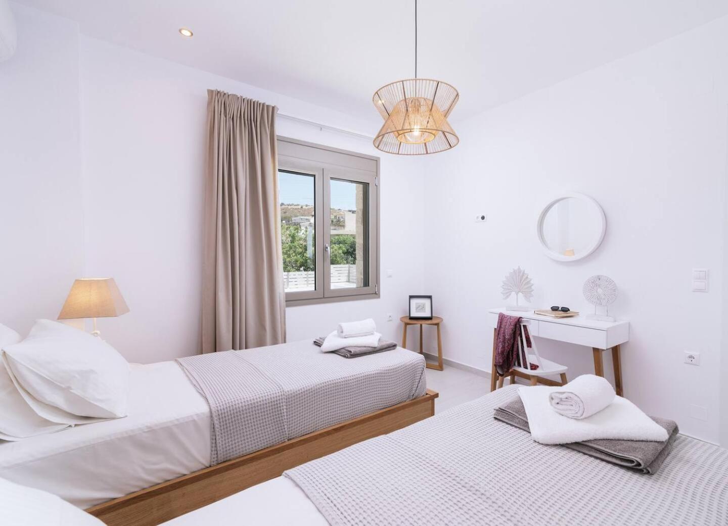 Ammokrinos Luxury Homes,150M From The Beach Kalamaki  Exterior photo